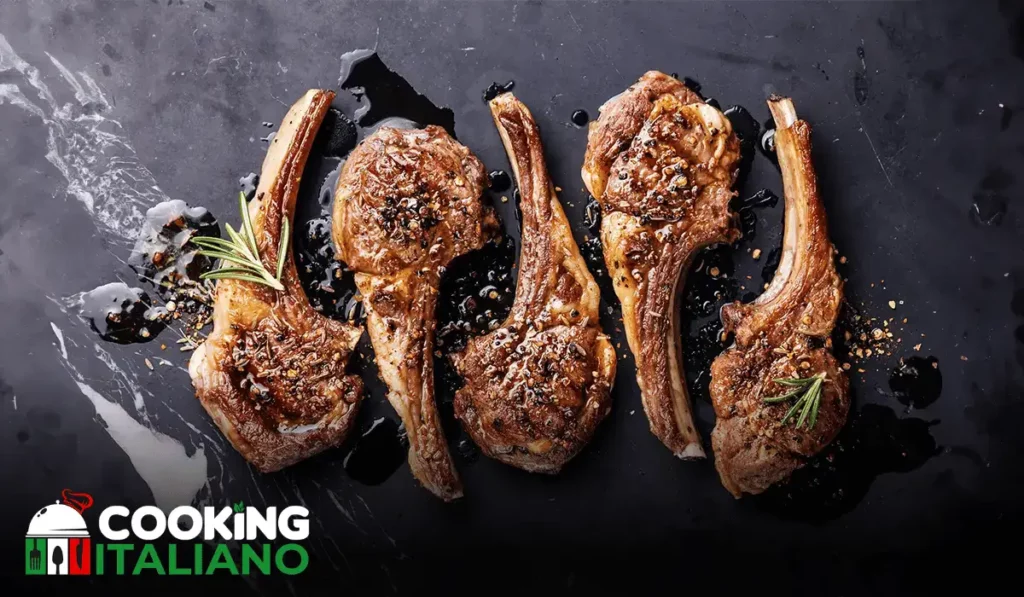 Celebrate the flavors of Rome with our Roman Easter Grilled 'Hot' Lamb Chops Abbacchio a Scottadito recipe. A mouthwatering dish featuring tender lamb chops, grilled to perfection.