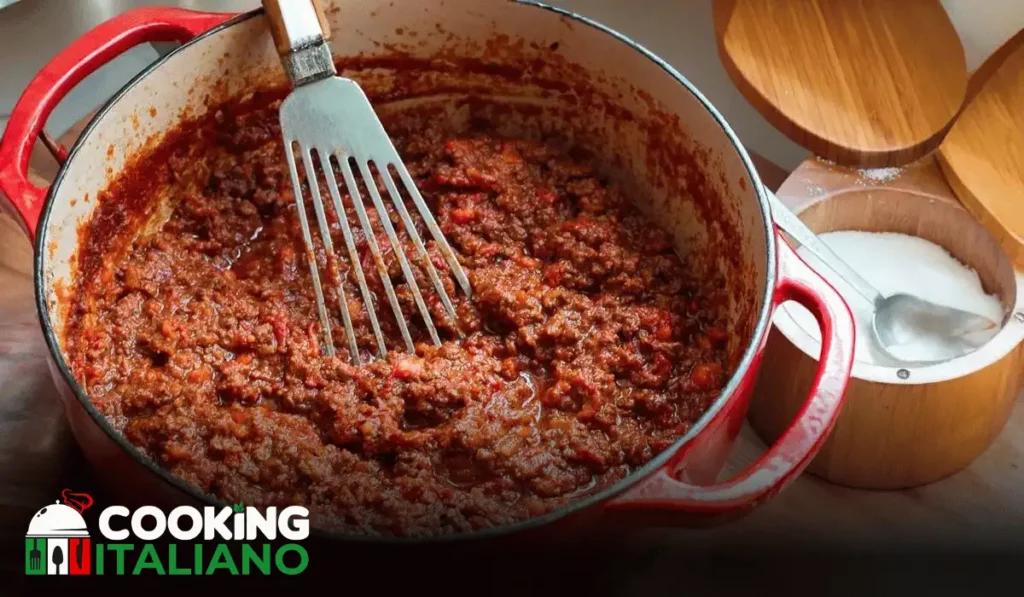 Experience the richness of Italy with our Bolognese Sauce recipe. A hearty and flavorful meat sauce, perfect for coating your favorite pasta dishes.