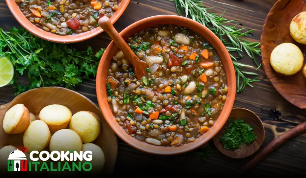 Warm up with our hearty Italian Lentil Soup recipe. A comforting blend of lentils, vegetables, and savory herbs, perfect for a cozy meal on chilly days.