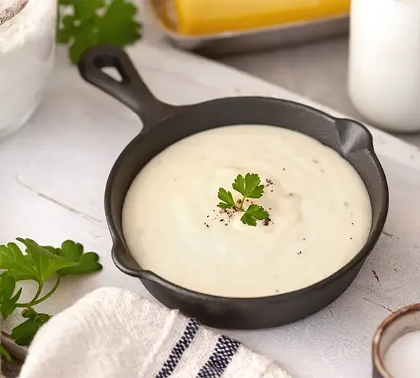 Elevate your culinary creations with our Béchamel Sauce recipe. A creamy and versatile sauce perfect for enriching pasta dishes, casseroles, and more.