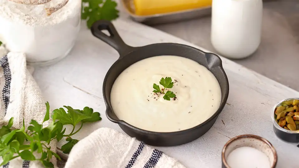 Elevate your culinary creations with our Béchamel Sauce recipe. A creamy and versatile sauce perfect for enriching pasta dishes, casseroles, and more.