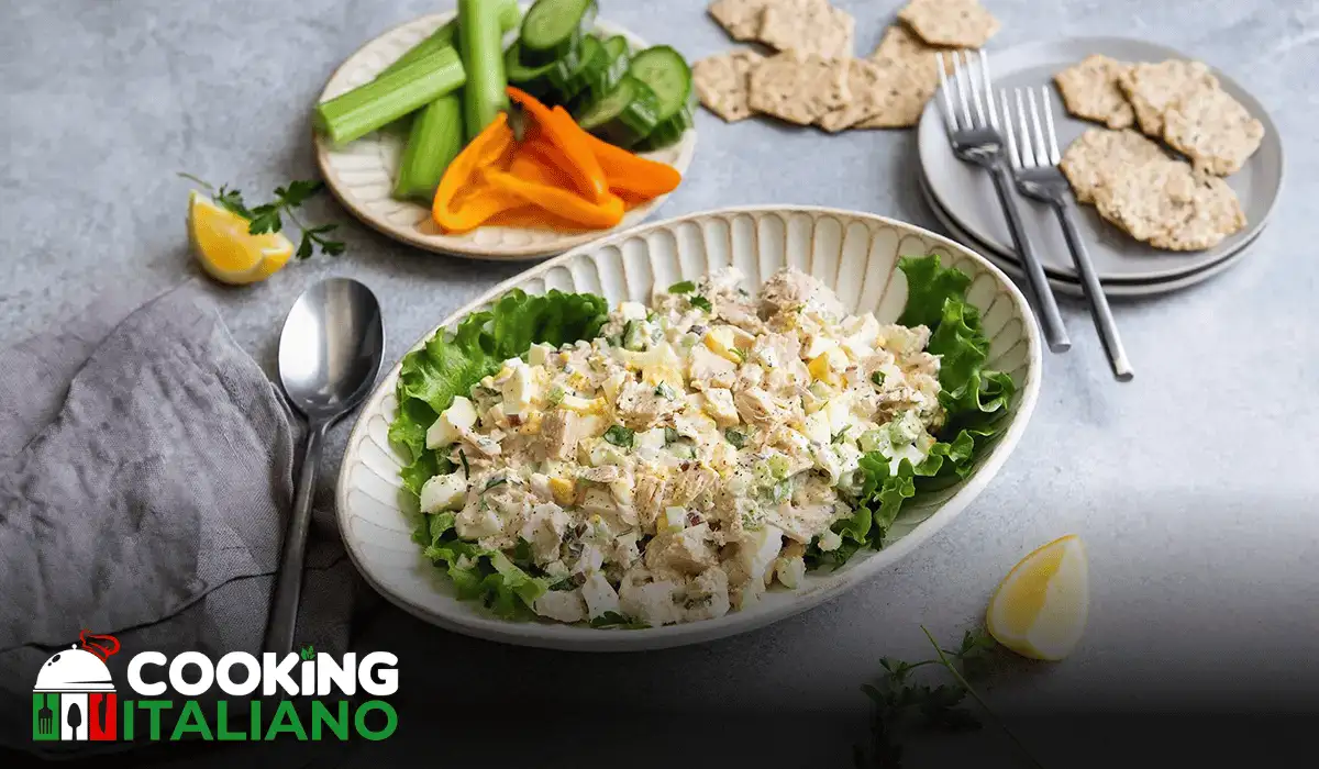 Dive into a delicious and protein-packed meal with our Hard-Boiled Eggs Tuna Salad. A perfect balance of flavors and nutrients for a satisfying lunch or light dinner option.