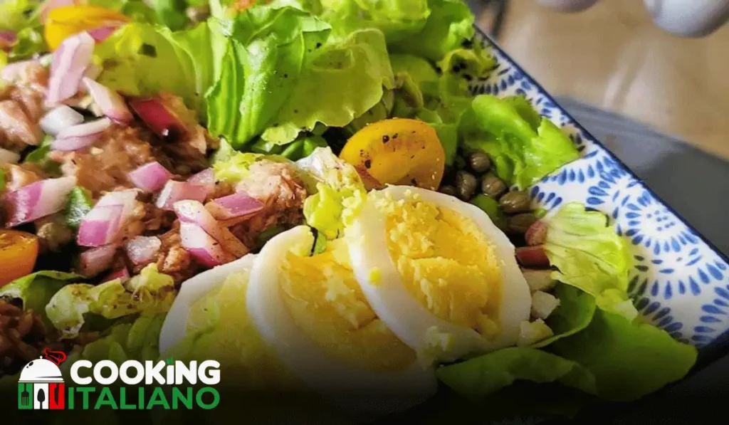 Dive into a delicious and protein-packed meal with our Hard-Boiled Eggs Tuna Salad. A perfect balance of flavors and nutrients for a satisfying lunch or light dinner option.