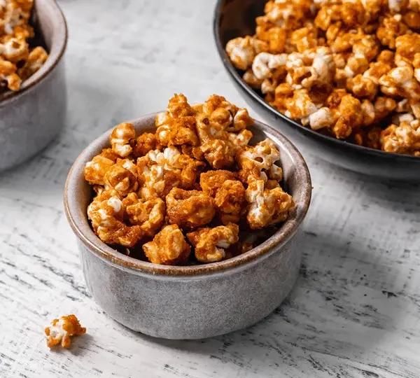 Treat yourself to the perfect balance of salty and sweet with our indulgent Salted Caramel Popcorn. It's the snack that's sure to satisfy your cravings.